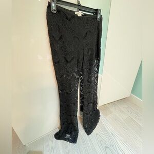 Double Zero Black sheer pants